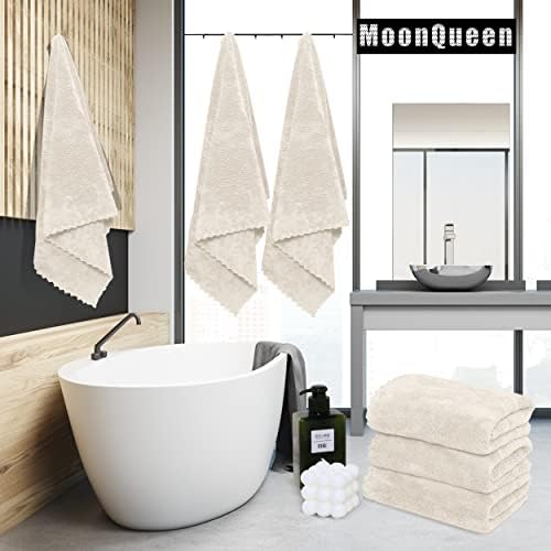 MOONQUEEN 6 Pack Premium Bath Towel Set - Image 2