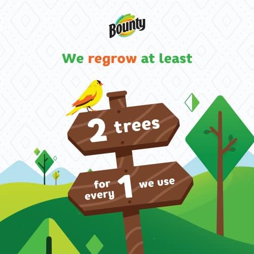 Bounty Select-A-Size Paper Towels, 6 Double Plus Rolls = 15 Regular Rolls - Image 6