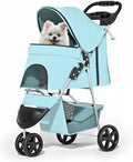 MoNiBloom Pet Stroller for Small/Medium Dogs and Cats, Mint Green by Monibloom