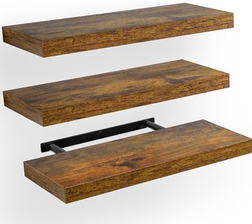Amada 15.7" Floating Shelves for Wall Decor & Storage by AMADAHOMEFURNISHING