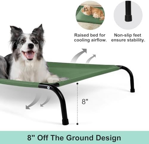 Cooling Elevated Dog Bed for Extra Large Dogs - Image 2