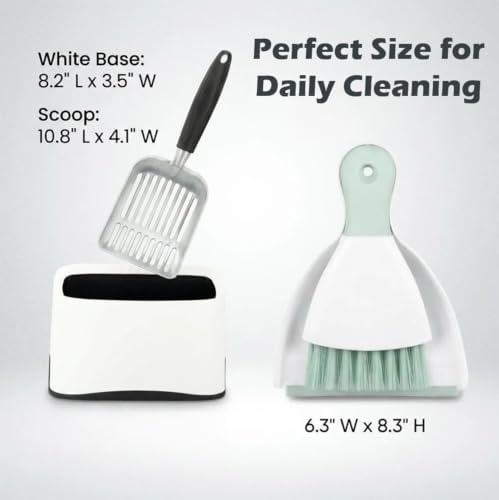 5-in-1 Heavy-Duty Full Metal Cat Litter Scoop - Image 2