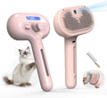 Pet Grooming Brush with Electronic Mist Spray by Eilimy