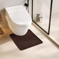 TYUU Toilet Rug, Thin Toilet Rugs U Shaped Washable Non Slip Absorbent Quick by TYUU
