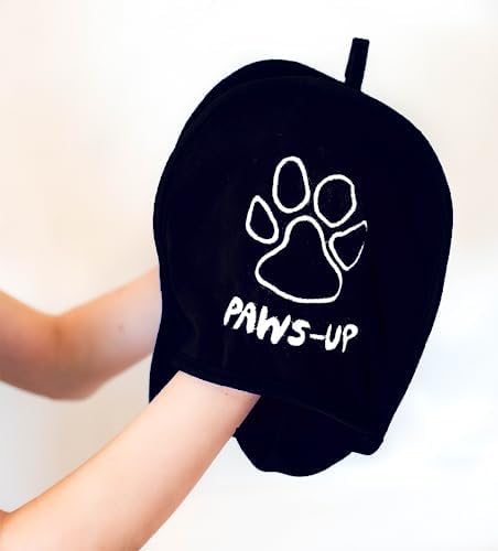 Paw Cleaning Towel for Dogs Dual Hand Pockets removes Dirt and Mud Absorbent - Image 2