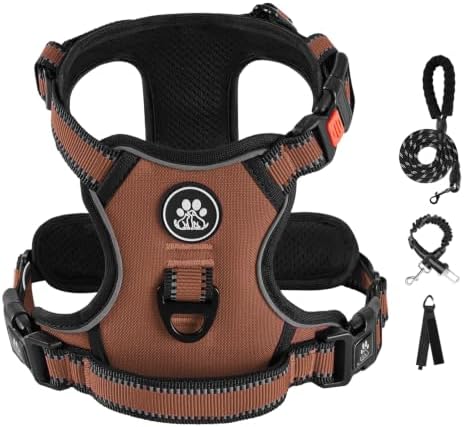 IVY&LANE No Pull Dog Harness for Large Dogs, Reflective Dog Vest Harness by IVYLANE