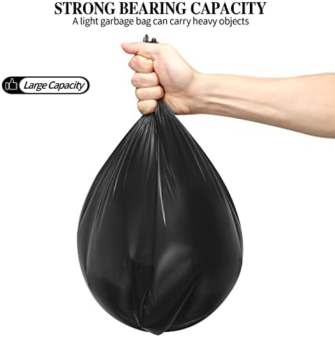 5 Rolls Small Trash Garbage Bags, 4 Gallon 200 Counts - Image 6