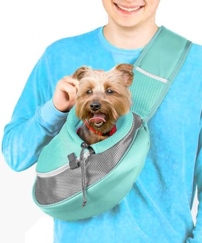 Cuddlissimo Small Dog Sling Carrier, Pet Cat Sling, Puppy Pouch by Cuddlissimo