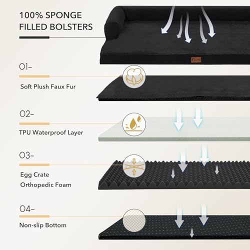Waterproof Orthopedic Dog Bed for Medium Dogs - Image 7