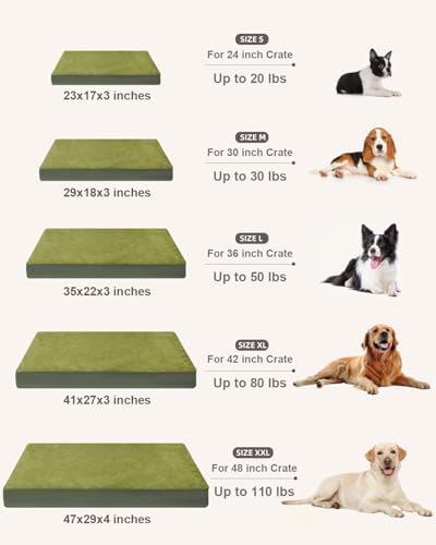 KSIIA Orthopedic Dog Bed for Medium Dogs - Image 6