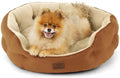 Bedsure Small Dog Bed Washable, Round Cat Beds by BEDSURE