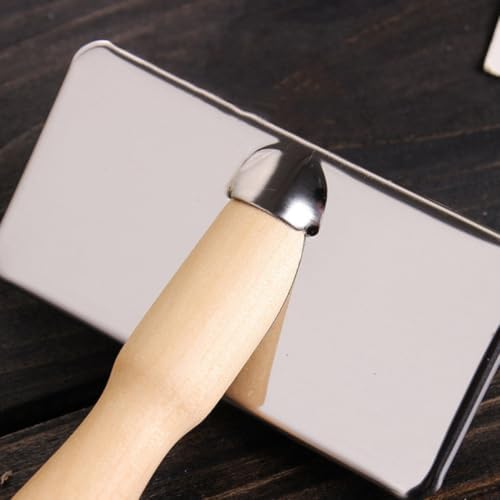 Alipis Portable Pet Hair Remover Brush Stainless Needle and Wooden Handle - Image 3