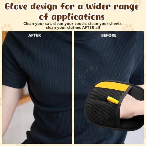 2pcs Pet Hair Removal Glove for Cats & Dogs, 2025 New Upgrade Efficient - Image 3