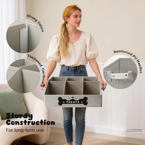 Dog Treat Container, Dogs Storage Organizer - Image 5