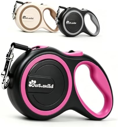 OUTnWILD Retractable Dog Leash, 16 ft Heavy Duty Dog Leash by OUT+%27N+WILD