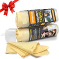 ARTIPOLY Premium Shammy Cloth for Car Drying 2pk-Super Absorbent Chamois Towel by ARTIPOLY