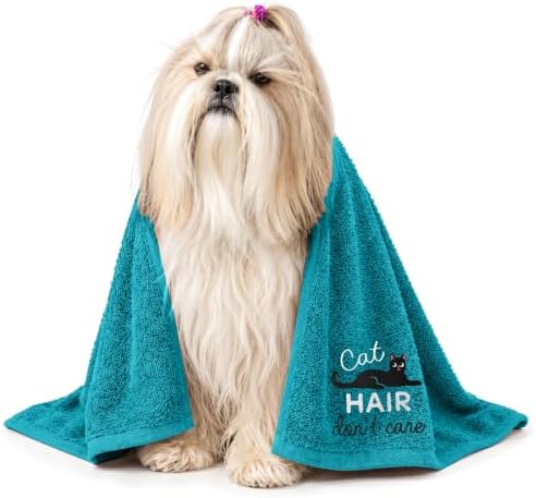 DAN RIVER Dog Towels for Drying Dogs & Cats 100% Cotton, 20x40'' by DanRiver
