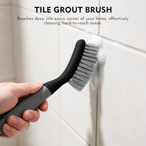 SetSail Scrub Brush, Stiff Bristle Cleaning Scrubber, 4 Pack - Image 5