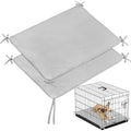 Waterproof Dog Crate Mat with Rope 2 Pack by Moonsea
