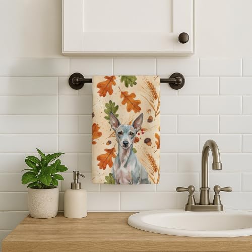 Caroline's Treasures American Hairless Terrier Dogs Kitchen Towel 15x25 in - Image 2