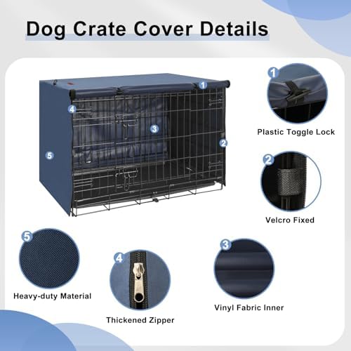 Seiyierr Dog Crate Cover - Image 3