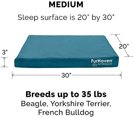 Furhaven Replacement Dog Bed Cover Water-Resistant Indoor/Outdoor Logo Print - Image 3