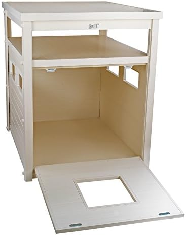 New Age Pet® ECOFLEX® Litter Loo® Enclosure, Antique White - Image 2