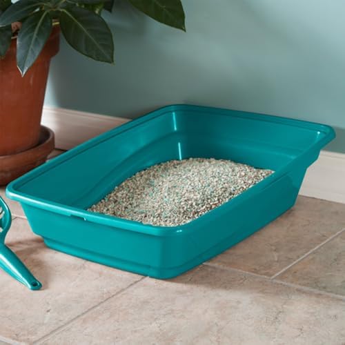 Sterilite Large Cat Litter Pan, High Sides and Low Entry - Image 4