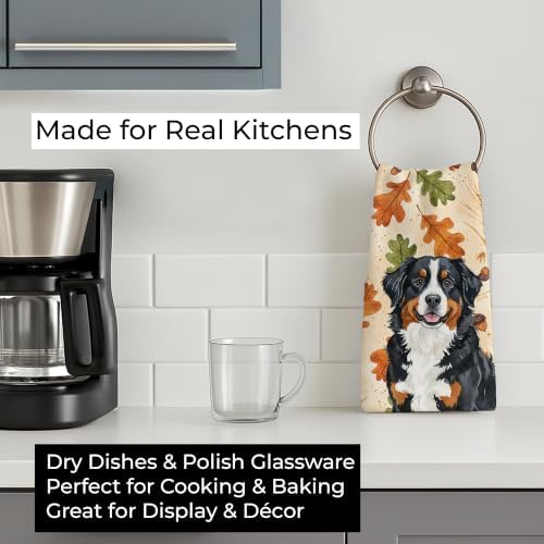 Caroline's Treasures Bernese Mountain Dog Dogs Kitchen Towel 15x25 in - Image 3
