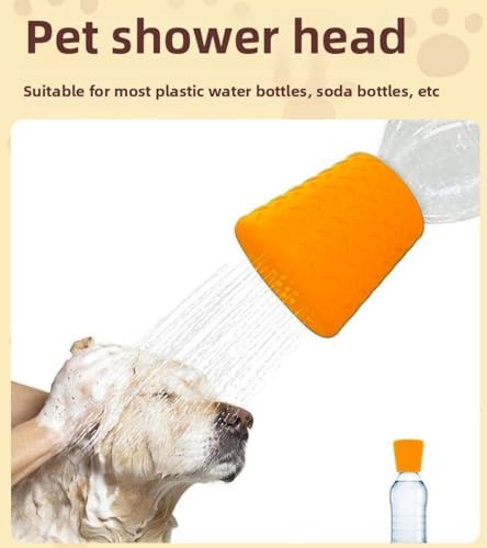 Portable Outdoor Shower for Dogs Bottle Attachment Outdoor Sprayer Accessory - Image 2