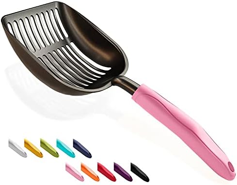 WePet Cat Litter Scoop, Non-Stick Plated Aluminum Alloy Sifter, Kitty Durable by WePet