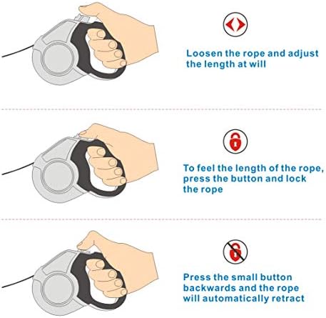 Idepet Heavy Duty Retractable Dog Leash - Image 4