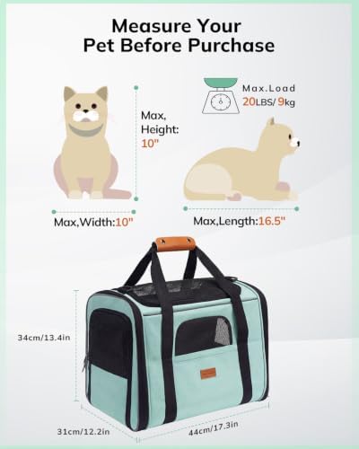 Morpilot Cat Carrier Soft for Large Medium Cats and Puppy up to 20lbs - Image 6