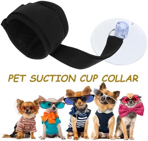 LALAFINA Dog Bath Tether Adjustable Collar PET Shower Accessory Mesh - Image 5