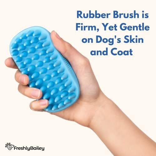 Rubber Curry Brush for Dogs - Image 6