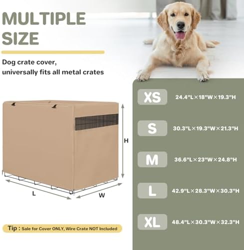 Seiyierr Dog Crate Cover - Image 7