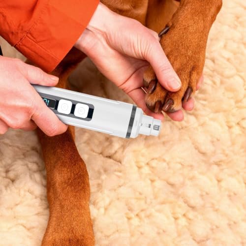 Electric Pet Nail Grinder with LED, USB Charging, 3 Modes - Image 5