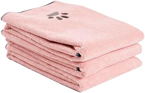 Ritz Premium Embroidered Microfiber Pet Towel, Highly Absorbent, Fast-Drying by RITZ