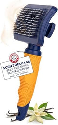 Arm & Hammer Deodorizing Slicker Dog Brush, Sweet Lily & Vanilla Scent by ArmHammer
