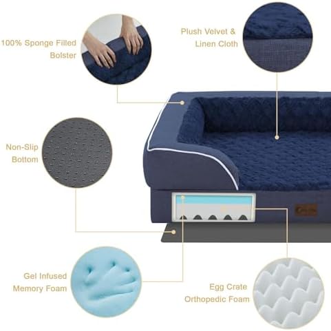 Orthopedic Dog Bed for Extra Large Dogs - Image 6