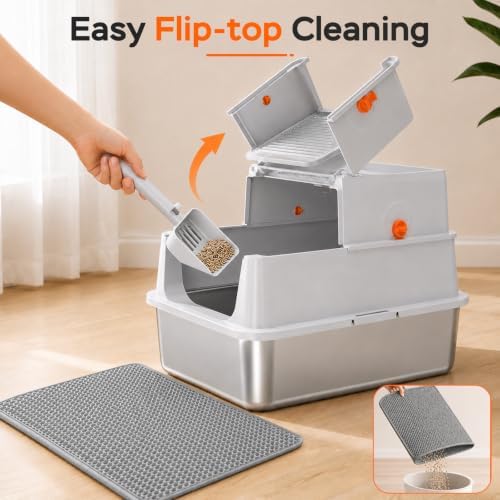Stainless Steel Litter Box - Image 5