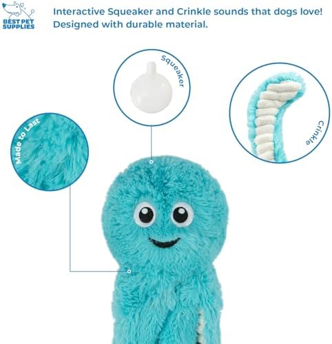 Best Pet Supplies Interactive Squeaky Dog Chew Toy, Ideal Dog Toys - Image 3