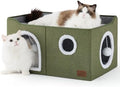 Bedsure Extra Wide Cat House Bed by BEDSURE