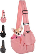 Lukovee Pet Sling, Small Pet Carrier, Hard Bottom Support & Safety Hook by Lukovee