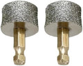 Dog Nail Grinder Wheels Head Bits 2PCS, Diamond Grinding Wheels Compatible by Posinda