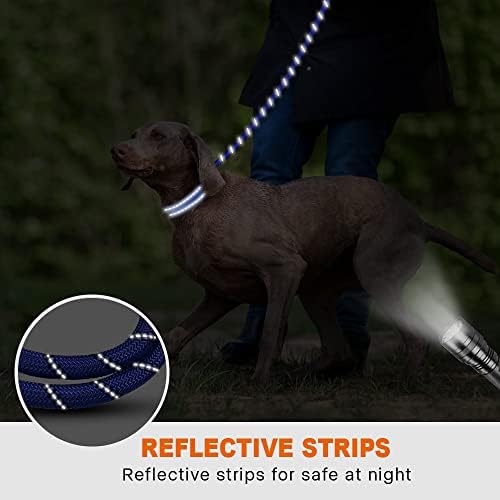 Taglory Rope Dog Leash for Medium Large Dogs, 4 FT Padded Handle - Image 5