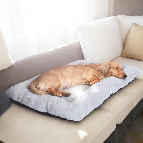 Dog Crate Pad 30 x 19 for Medium Size Dogs, Super Soft & Plushy Puppy Bed - Image 6