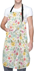Sweetshow Cute Dog Apron with 2 Pockets and Adjustable Neck Waterproof Kitchen by Sweetshow
