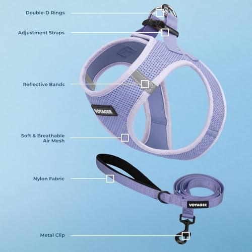 Best Pet Supplies Voyager Step-in Air All Weather Mesh Harness and Reflective - Image 3