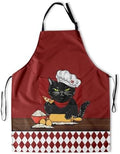 Art Apron with Pocket for Women Men by DZGlobal